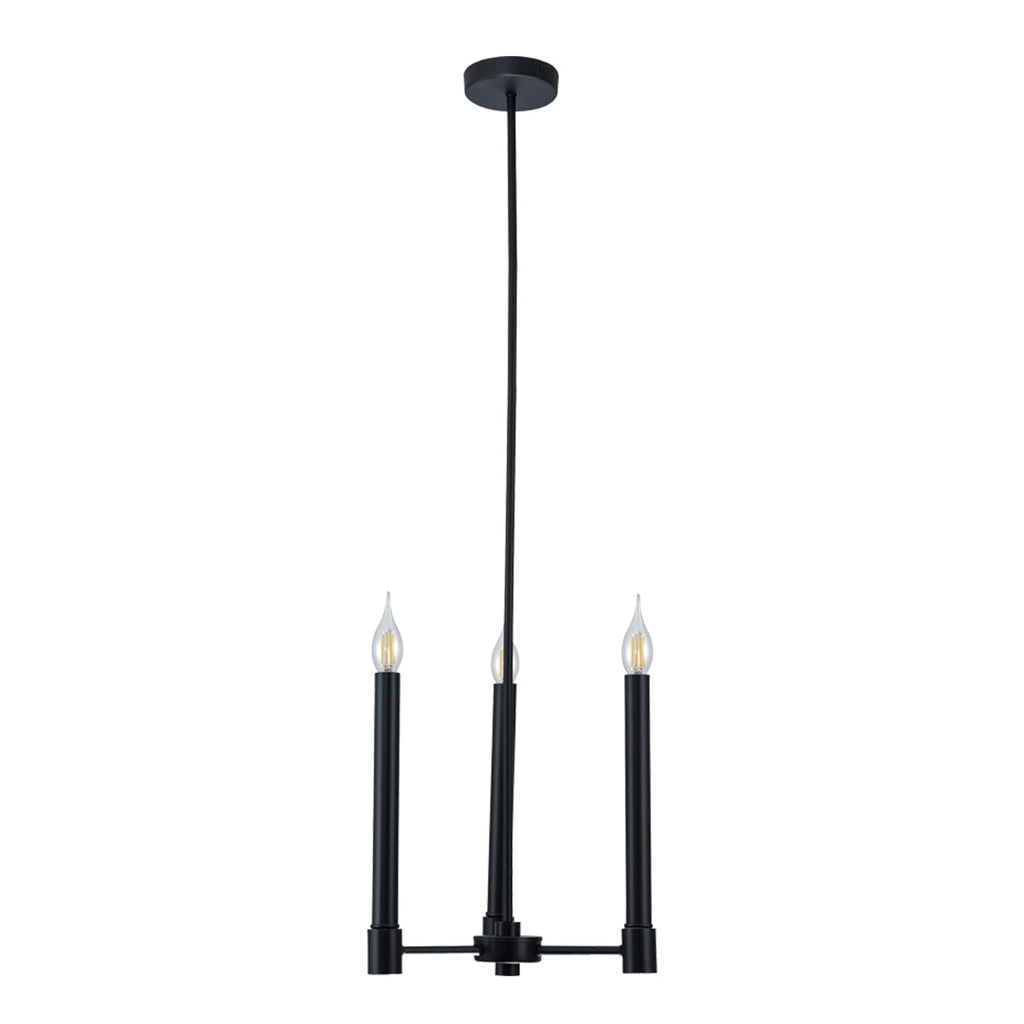 Xtricity - 3 Light Pendant, 13'' Width, From the Toscana Collection, Black - - Mounts For Less