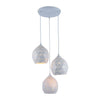 Xtricity - 3 Light Pendant, 18.11 '' Width, From The Ellingson Collection, White - - Mounts For Less