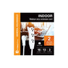 Xtricity - 3 Outlet Grounding Electric Extension Cord, 2 Meter Length, For Indoor Use, White - - Mounts For Less