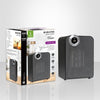 Xtricity 4-8007 Venice Heater + Fan Digital Ceramic 1000W-1500W Black - - Mounts For Less