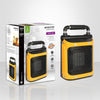 Xtricity 4-80305 Heavy Duty Heater + Fan Ceramic Heating 1000W-1500W Yellow - - Mounts For Less