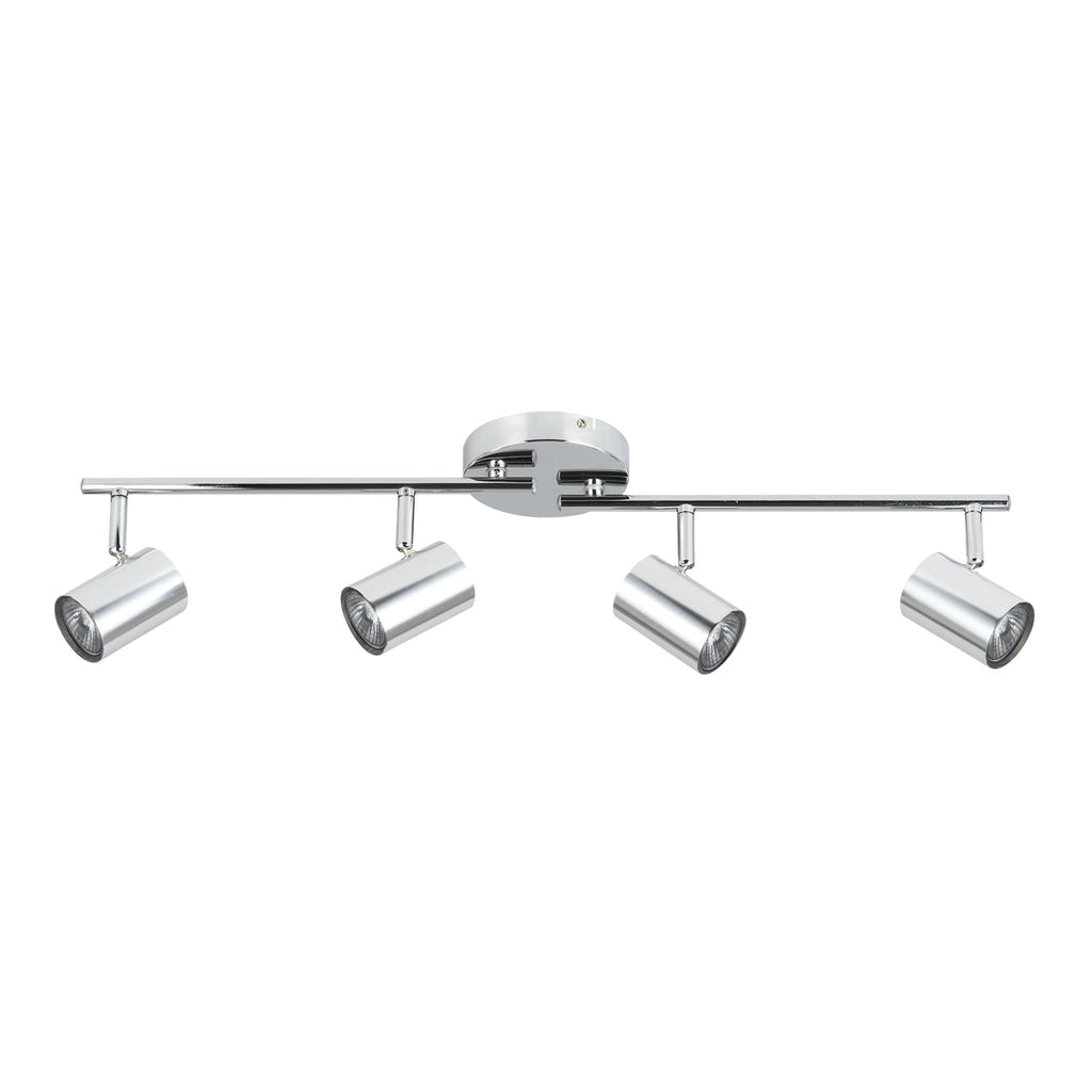 Xtricity - 4 Heads Ceiling Light, 24.64 '' Width, From The Westminster Collection, Chrome - - Mounts For Less