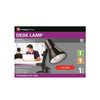 Xtricity Desk Lamp Gooseneck Arm Clip 60W Black - - Mounts For Less