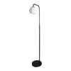 Xtricity - Floor Lamp, Height of 59.2'', From the Cape Town Collection, White and Black - - Mounts For Less