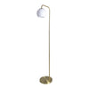 Xtricity - Floor Lamp, Height of 59.2'', From the Cape Town Collection, White and Gold - - Mounts For Less