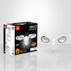 Xtricity LED Motion sensor 2 heads 23W/5000k/2400L white - - Mounts For Less