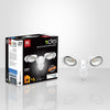 Xtricity LED Motion sensor 2 heads 23W/5000k/2400L white - - Mounts For Less