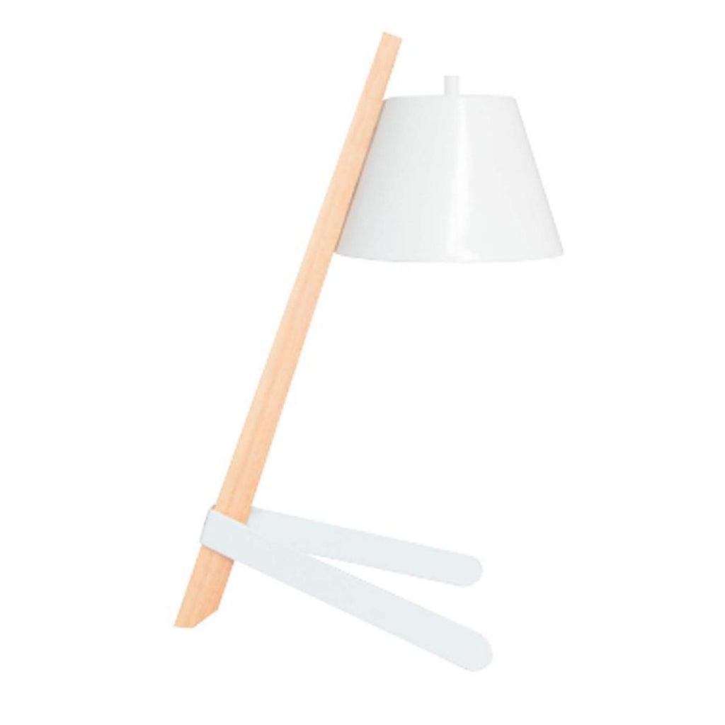 Xtricity - Modern Table Lamp, 9.84 '' x 18.5", From the Taylor Collection, White - - Mounts For Less