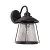 Xtricity - Outdoor Wall Light, 9'' Width, From the Brooke Collection, Black - - Mounts For Less