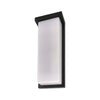 Xtricity - Outdoor Wall Light with Integrated LEDs, 14'' Height, From the Viva Collection, Black - - Mounts For Less