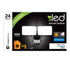 Xtricity Outdoor security light 2 heads LED 24W/5000k2000L - - Mounts For Less