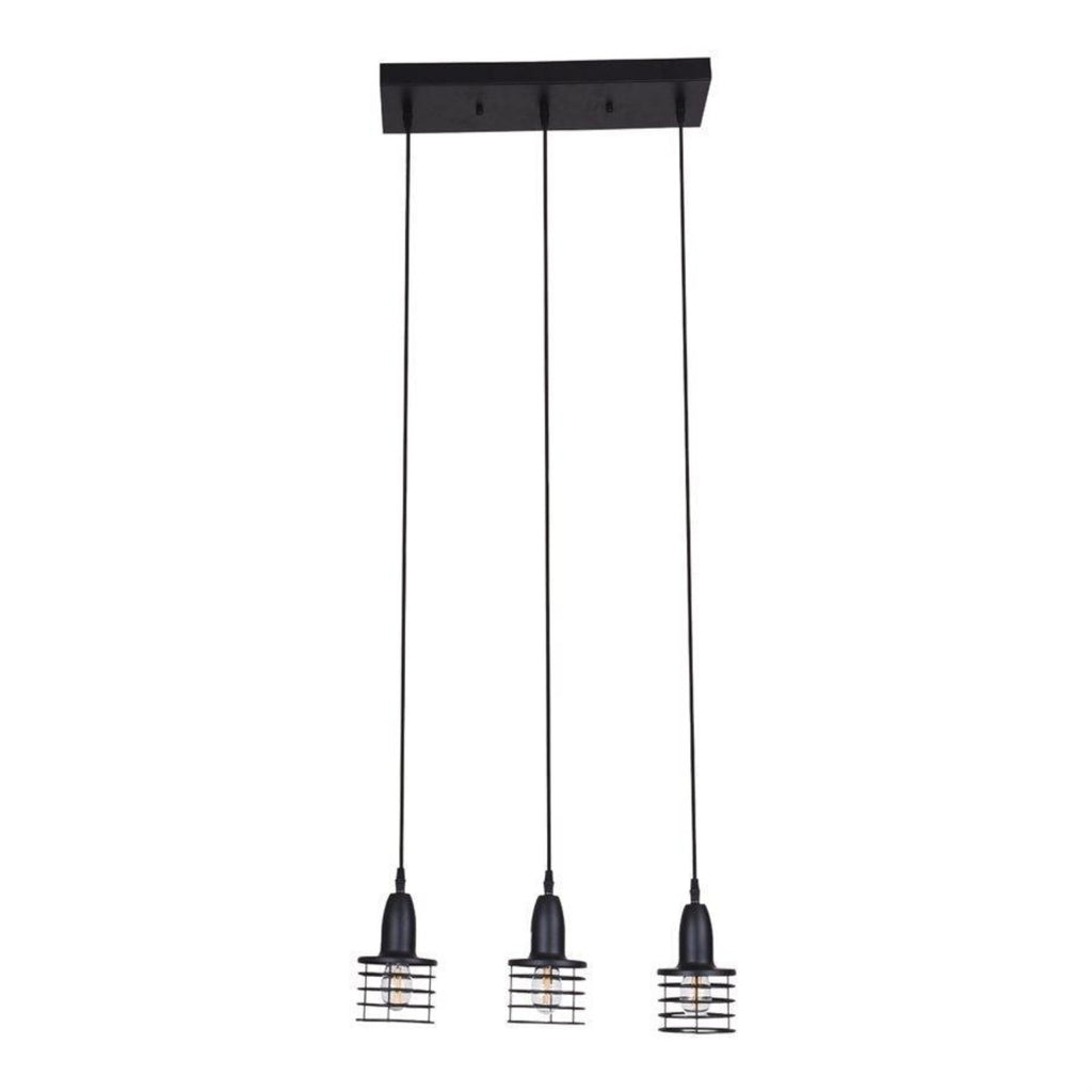 Xtricity - Pendant Light, 20.86 '' Width, From The Norway Collection, Black - - Mounts For Less