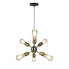 Xtricity - Pendant Light, 11 '' Width, From The Freedom Collection, Antique Brass - - Mounts For Less