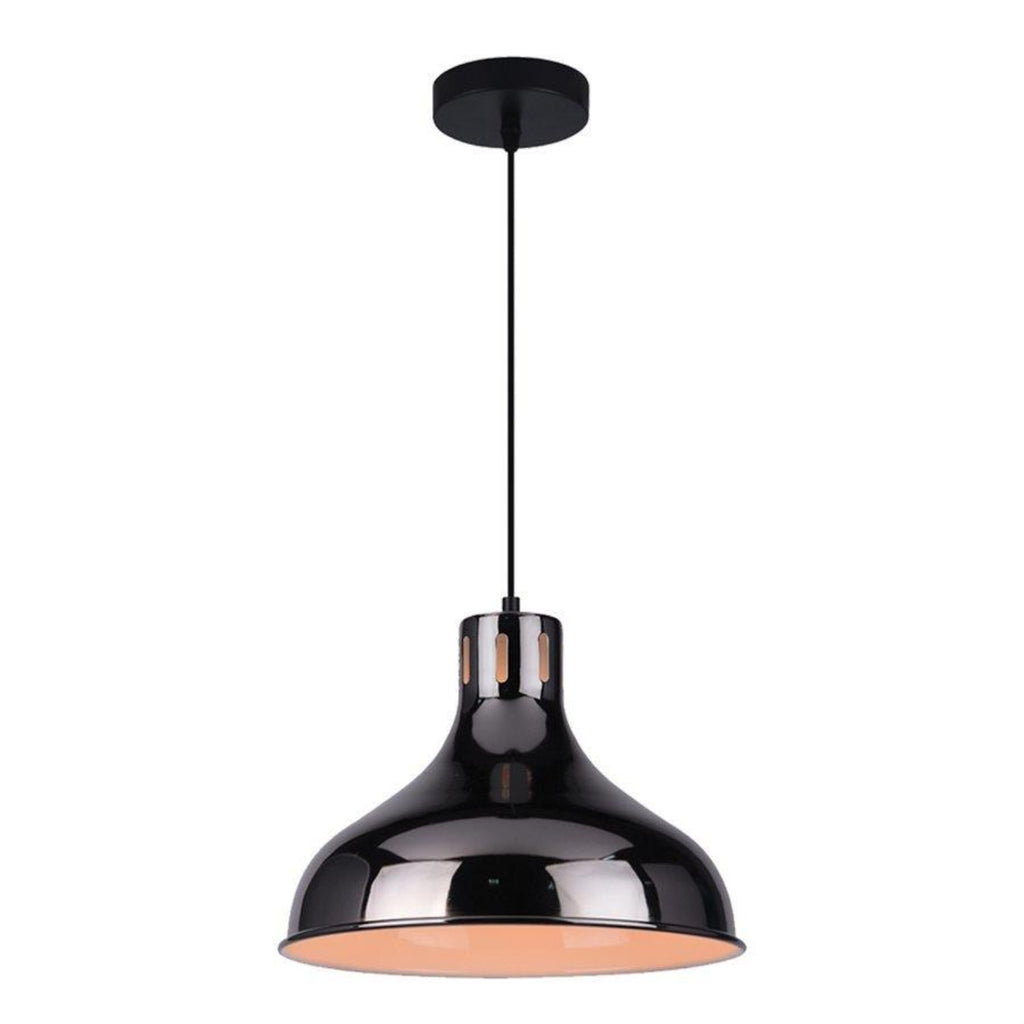 Xtricity - Pendant Light, 11.8 '' Width, From the Cavalioff Collection, Black Chrome - - Mounts For Less
