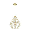Xtricity - Pendant Light, 11.81 '' Wide, From The Sterling Collection, Gold - - Mounts For Less