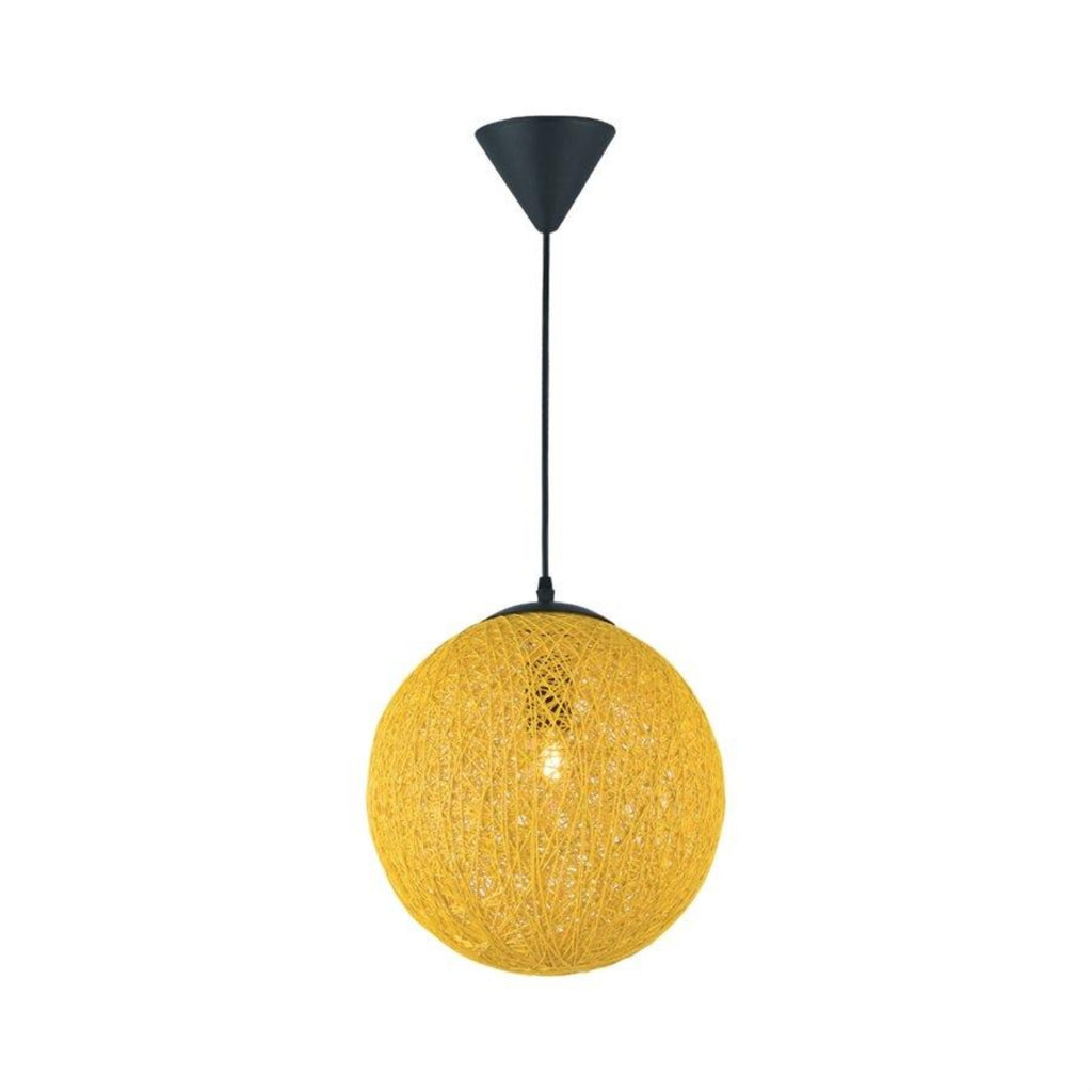 Xtricity - Pendant Light, 11.81 '' Width, From Grant Collection, Yellow - - Mounts For Less