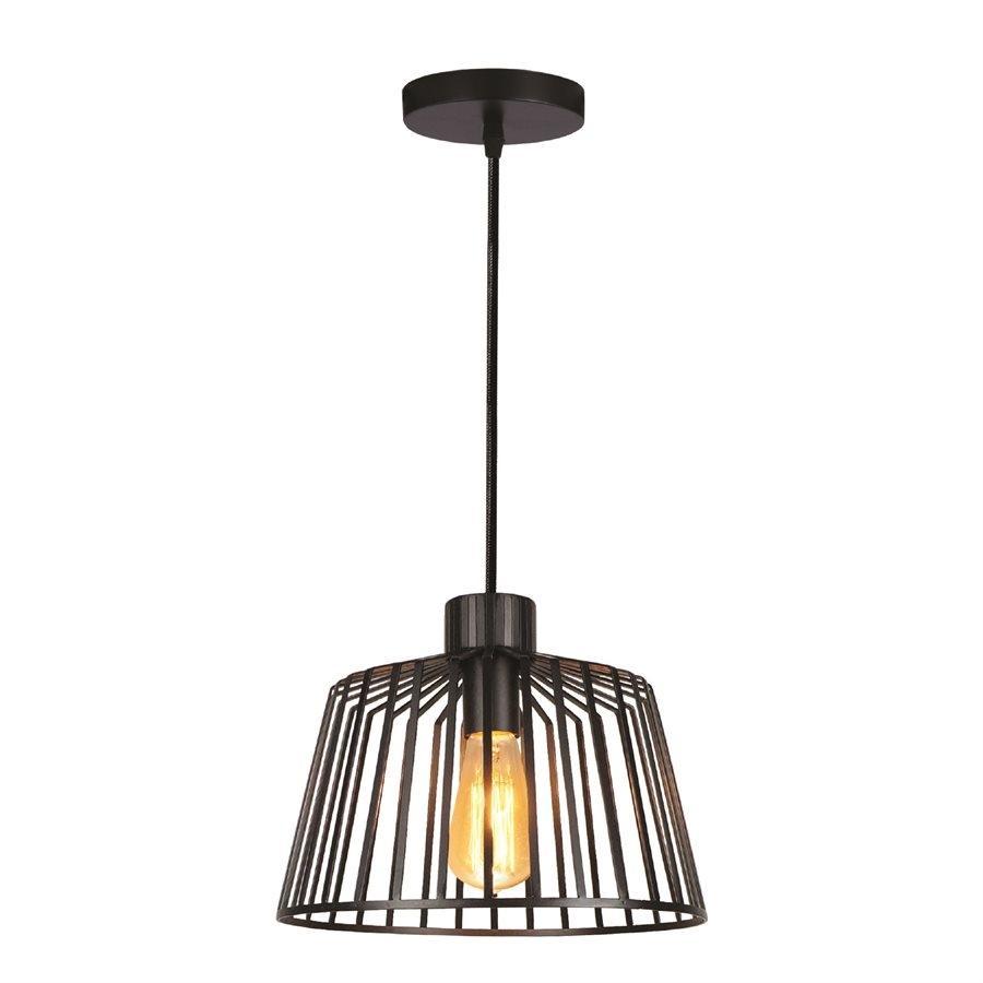 Xtricity - Pendant Light, 12 '' Width, From the Florian Collection, Black - - Mounts For Less