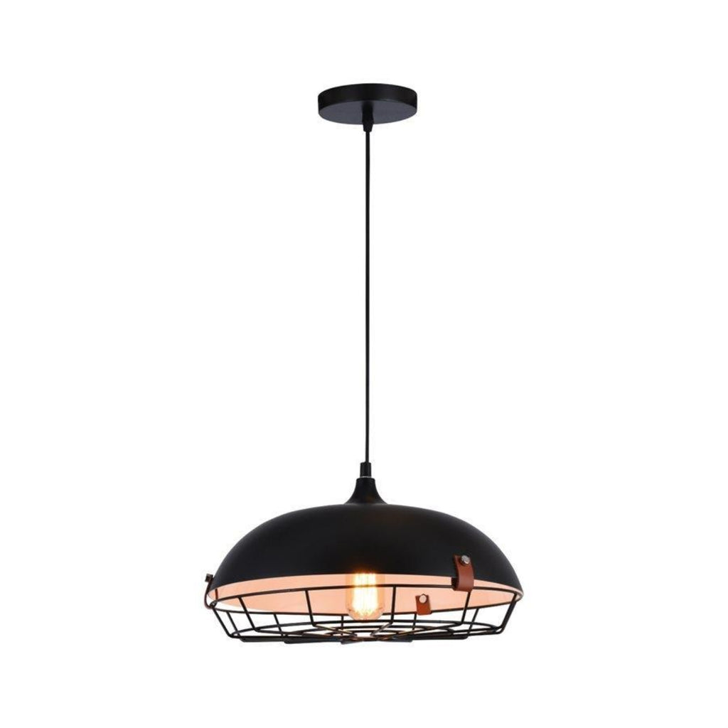 Xtricity - Pendant Light, 13.7 '' Width, From the Volcano Collection, Black - - Mounts For Less