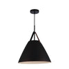 Xtricity - Pendant Light, 14.17 '' Width, From the Patriot Collection, Black - - Mounts For Less