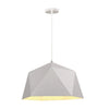 Xtricity - Pendant Light, 14.95 '' Width, From The Beverly Collection, White - - Mounts For Less