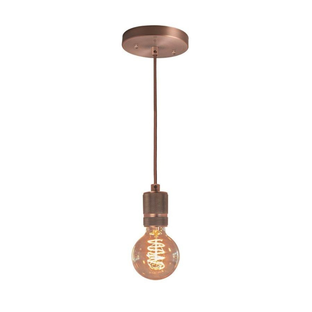 Xtricity - Pendant Light, 1.9 '' Width, From The Henry Collection, Antique Brass - - Mounts For Less