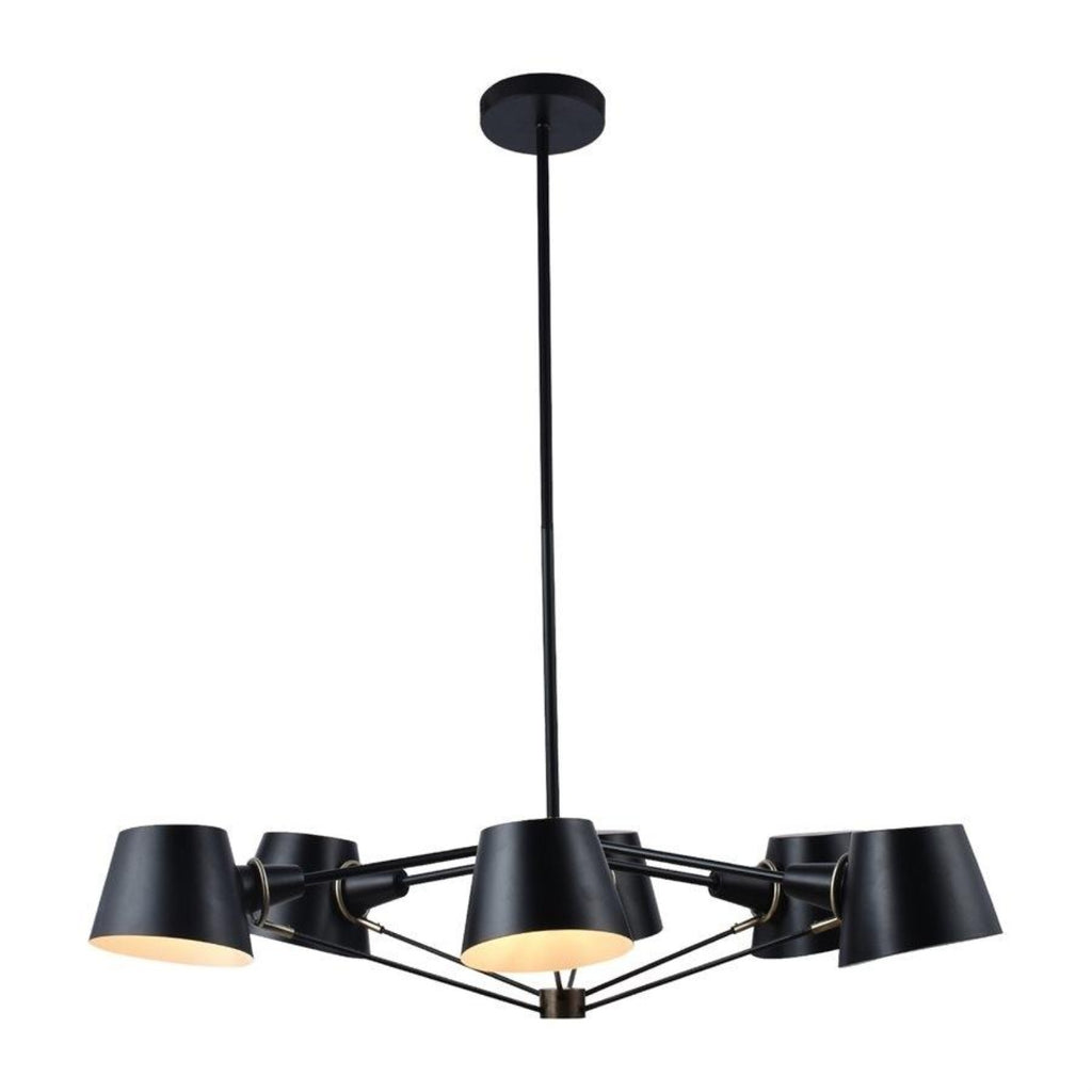 Xtricity - Pendant Light, 29.3 '' Width, Connection Collection, Black - - Mounts For Less