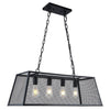 Xtricity - Pendant Light, 33.2 '' Width, From Nelson Collection, Black - - Mounts For Less
