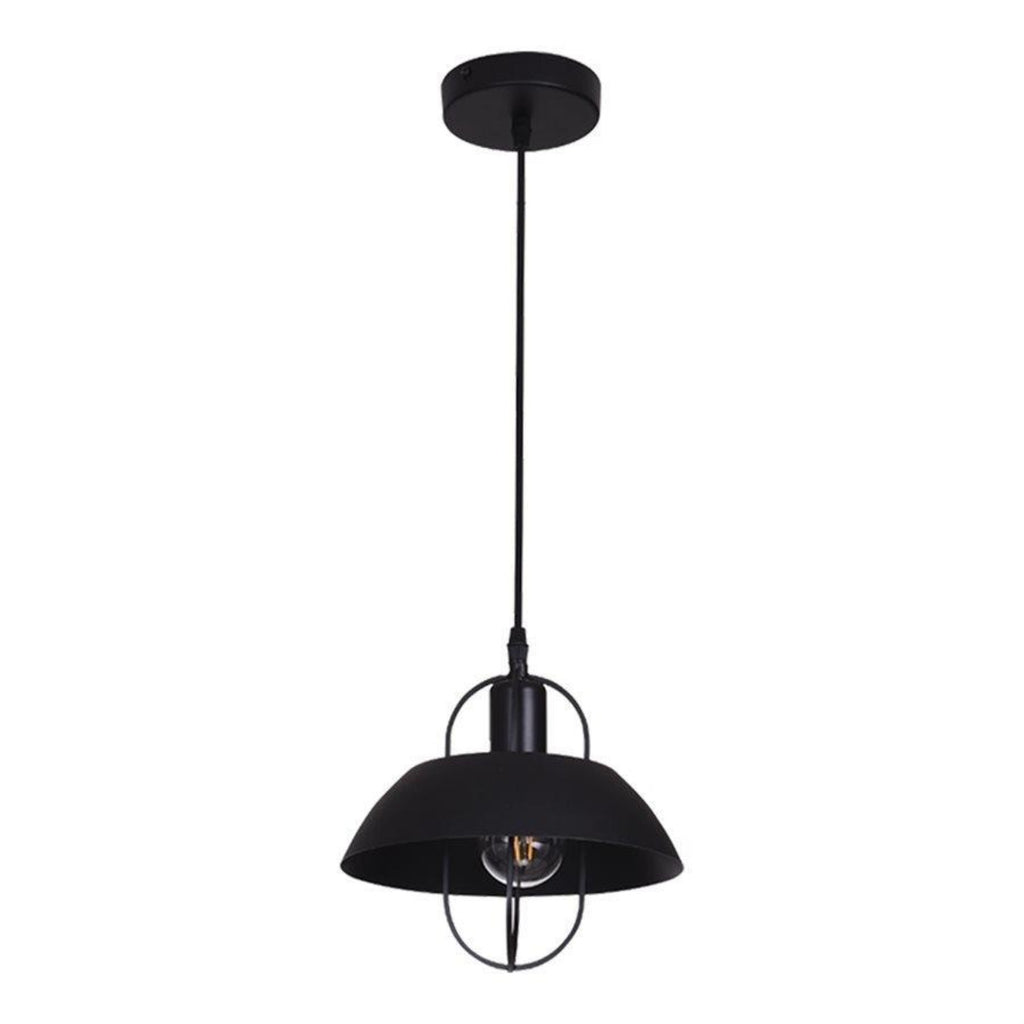 Xtricity - Pendant Light, 9.05 '' Width, From the Clifton Collection, Black - - Mounts For Less