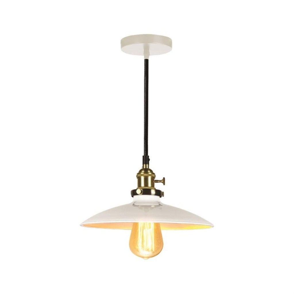 Xtricity - Pendant Light, 9.8 '' Width, From Declan Collection, White - - Mounts For Less