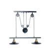 Xtricity - Pendant Light, Height 27.5 '', From the Webber Collection, Black - - Mounts For Less