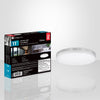Xtricity - Round Ceiling Light with Integrated LEDs, 11" Diameter, 3 Color Options, From the Valerio Collection, Nickel - - Mounts For Less