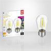 Xtricity - Set of 2 Dimmable Energy Saving LED Bulbs, 3W, E26 Base, 3000K Soft White - - Mounts For Less