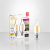 Xtricity - Set of 2 Dimmable Energy Saving LED Bulbs, 5.5W, Candelabra Base, 3000K Soft White - - Mounts For Less