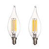 Xtricity - Set of 2 Dimmable Energy Saving LED Bulbs, 5.5W, Candelabra Base, 3000K Soft White - - Mounts For Less
