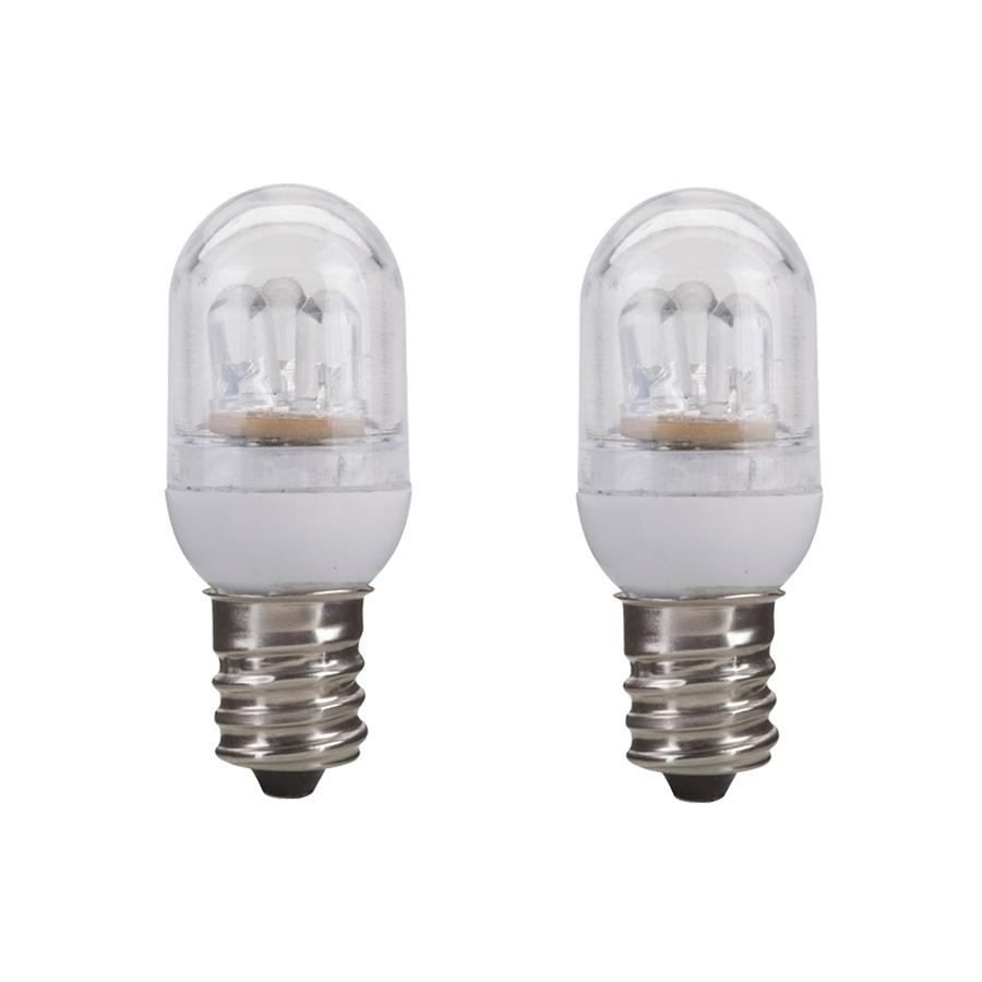 Xtricity - Set of 2 LED Bulbs for Night Light, 1W, Candelabra Base, 4100K Cool White - - Mounts For Less