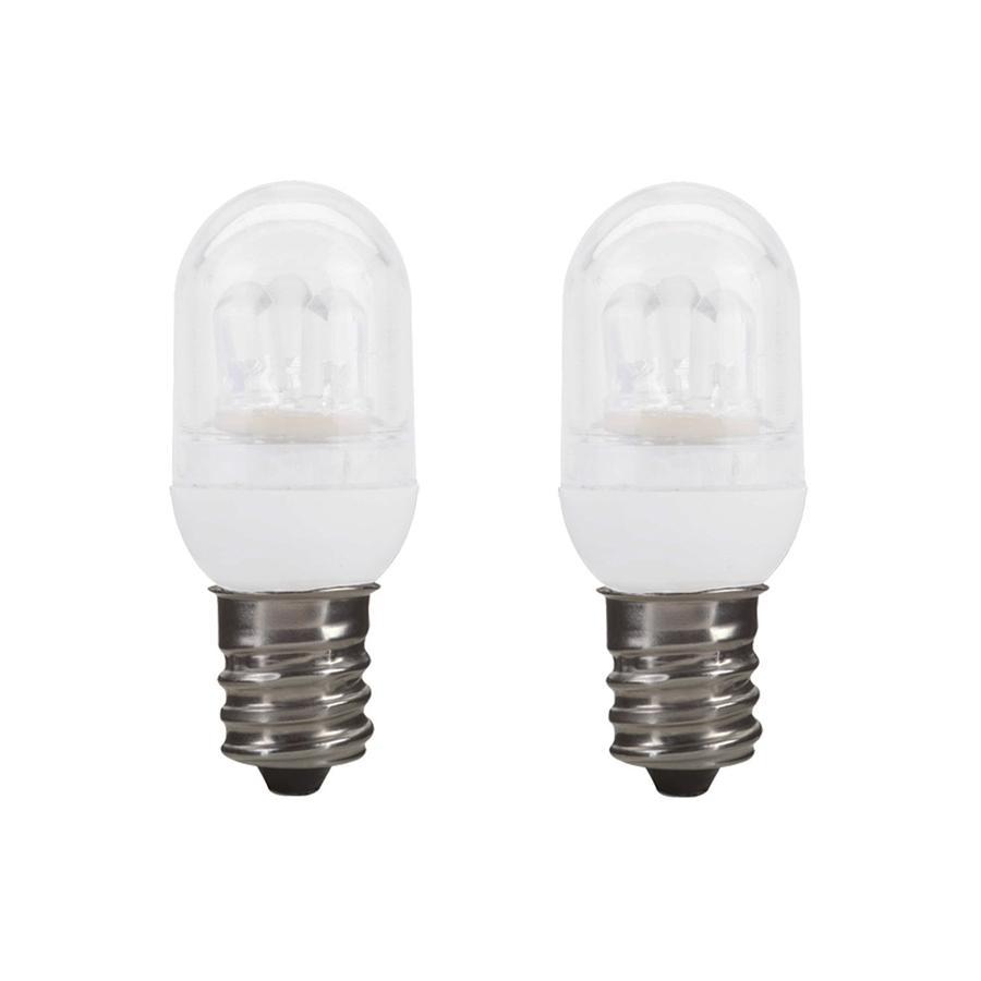 Xtricity - Set of 2 LED Bulbs for Night Light, 1W, Candelabra Base, 4100K Cool White - - Mounts For Less
