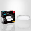 Xtricity - Set of 2 Round Ceiling Lights with Integrated LEDs, 11" Diameter, From the Valerio Collection, Nickel - - Mounts For Less