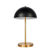 Xtricity - Table Lamp, Height 20.1", From the Bradford Collection, Black and Gold - - Mounts For Less