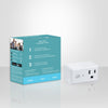 Xtricity - Wi-Fi Smart Electrical Outlet, 1800W, No Terminal Required, White - - Mounts For Less