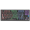 Xtrike Me GK-979 - Compact Gaming Keyboard, Mechanical and Wired with 87 Keys and Backlight, Black - - Mounts For Less