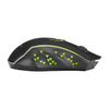 Xtrike Me GM-203 - Optical Gaming Mouse, Wired with 6 Buttons and Mixed Color Backlight, 800 to 2400 DPI, Black - - Mounts For Less