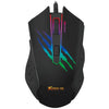 Xtrike Me GM-203 - Optical Gaming Mouse, Wired with 6 Buttons and Mixed Color Backlight, 800 to 2400 DPI, Black - - Mounts For Less