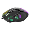 Xtrike Me GM-216 - Optical Gaming Mouse, Wired with 7 Buttons and Backlight, DPI 1200 to 3600, Black - - Mounts For Less