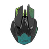Xtrike Me GM-216 - Optical Gaming Mouse, Wired with 7 Buttons and Backlight, DPI 1200 to 3600, Black - - Mounts For Less