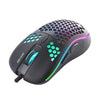 Xtrike Me GM-512 - 7 Button Wired Optical Gaming Mouse, DPI: 800/1600/2400/3200/4800/6400 With RGB Backlight, Black - - Mounts For Less