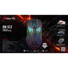 Xtrike Me GM-512 - 7 Button Wired Optical Gaming Mouse, DPI: 800/1600/2400/3200/4800/6400 With RGB Backlight, Black - - Mounts For Less