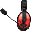 Xtrike Me HP-307 - Wired Gaming Headset, On-Ear with Microphone, Red - - Mounts For Less