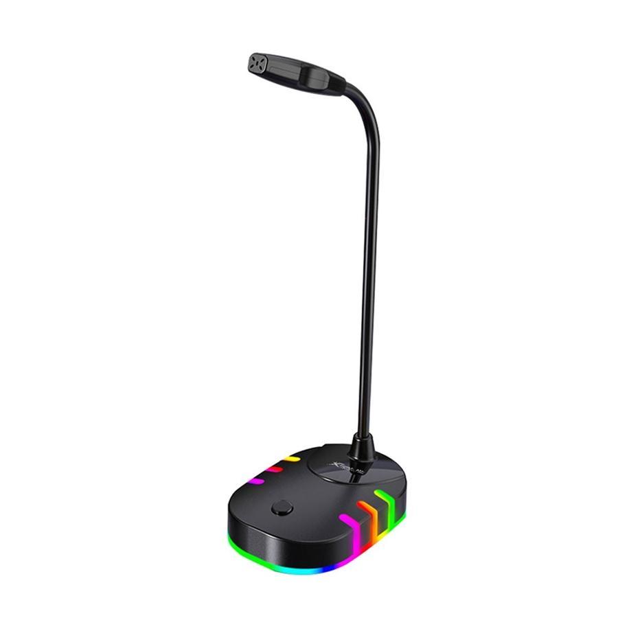 Xtrike Me XMC-02 - Omnidirectional Wired Gaming Microphone, USB, High-Sensitivity with RGB Lighting, Black - - Mounts For Less