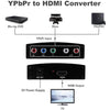 Yoho Component to HDMI Converter, 4K HDR, 3D, Compatible with TV, Monitor and More - - Mounts For Less
