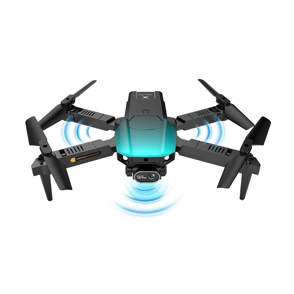 ZFR - 4K Dual Lens Drone with Storage Box and Remote Control, Includes Battery Black - - Mounts For Less